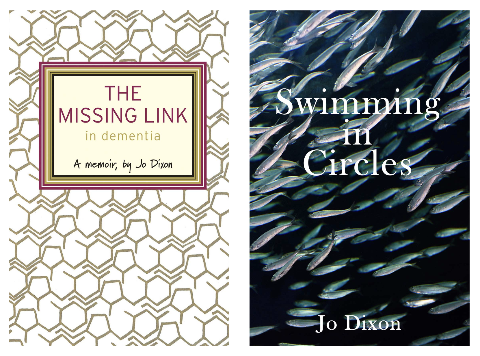 Swimming in Circles by Jo Dixon book-cover